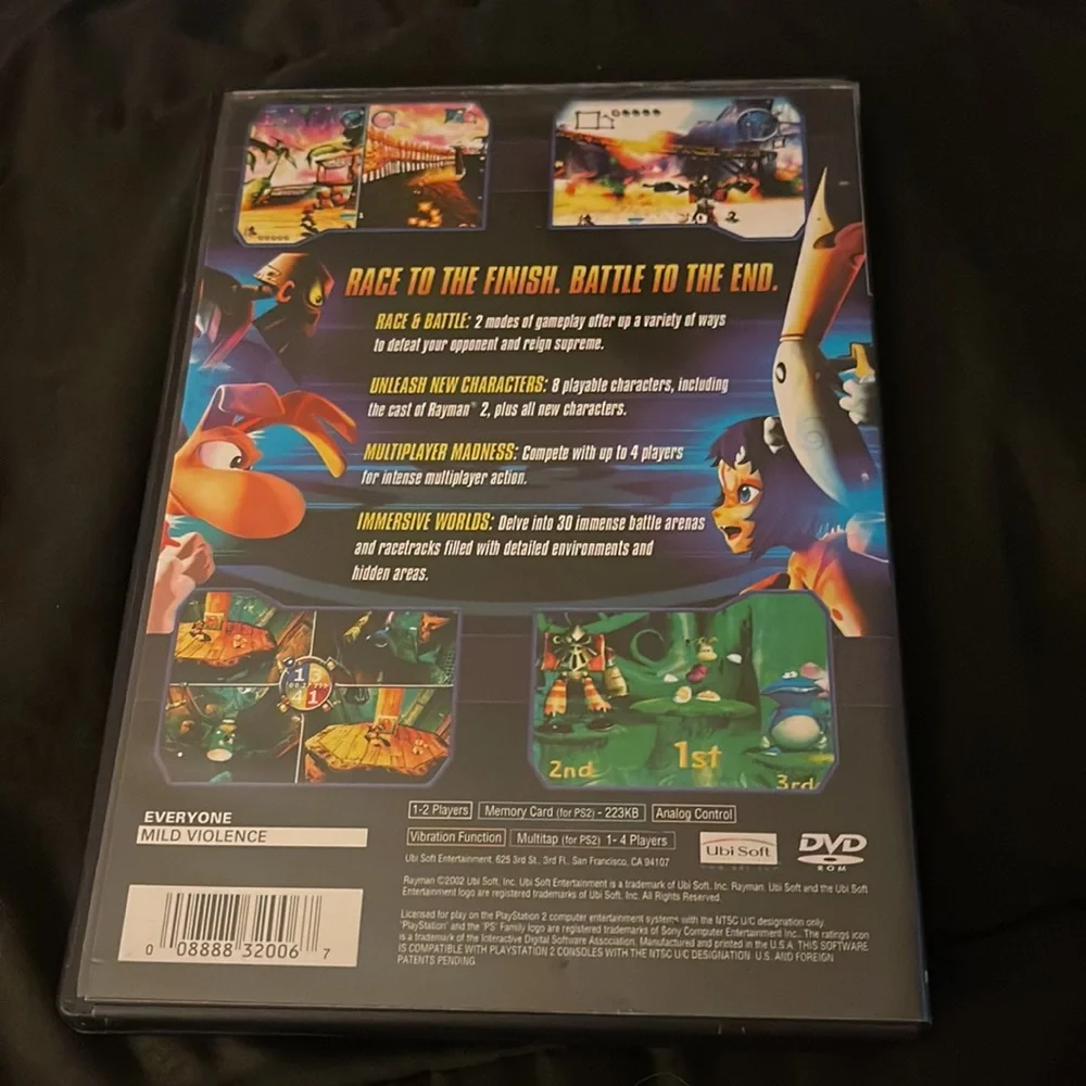 PS2, Pre-owned, Rayman Arena